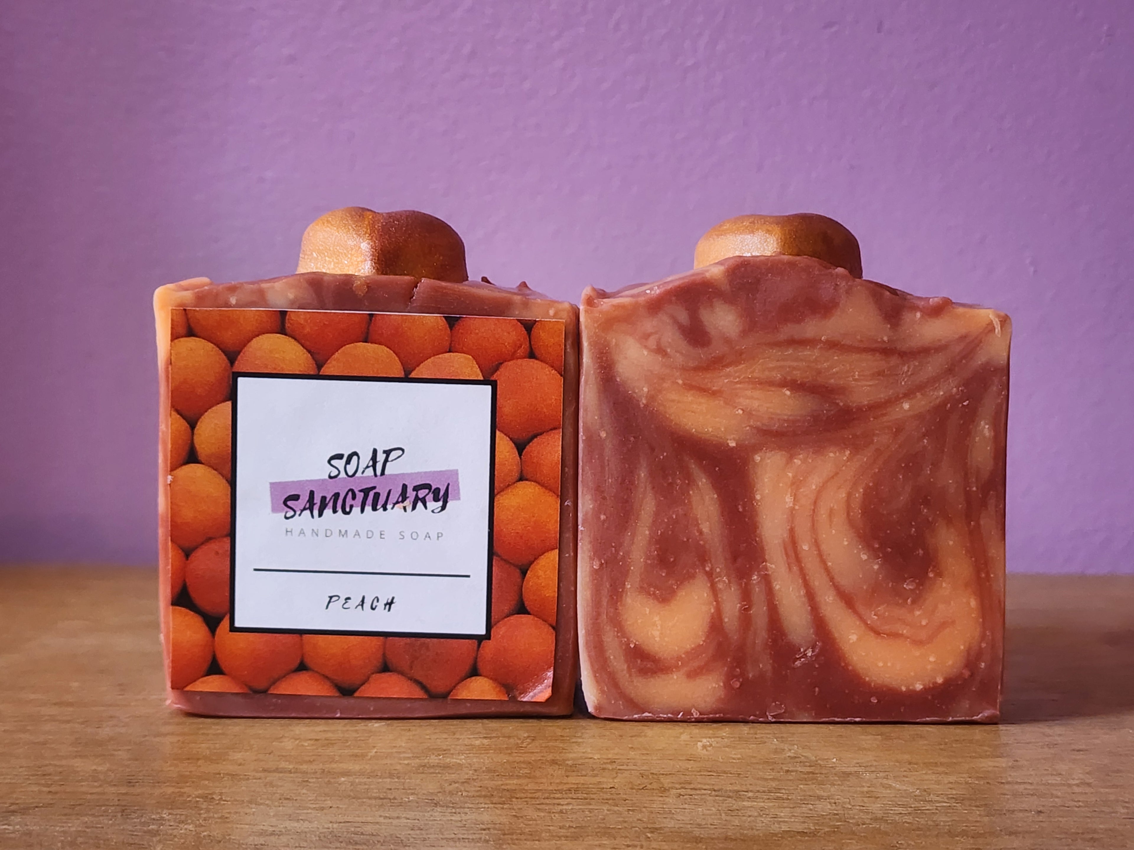 Groovy Peach Soap