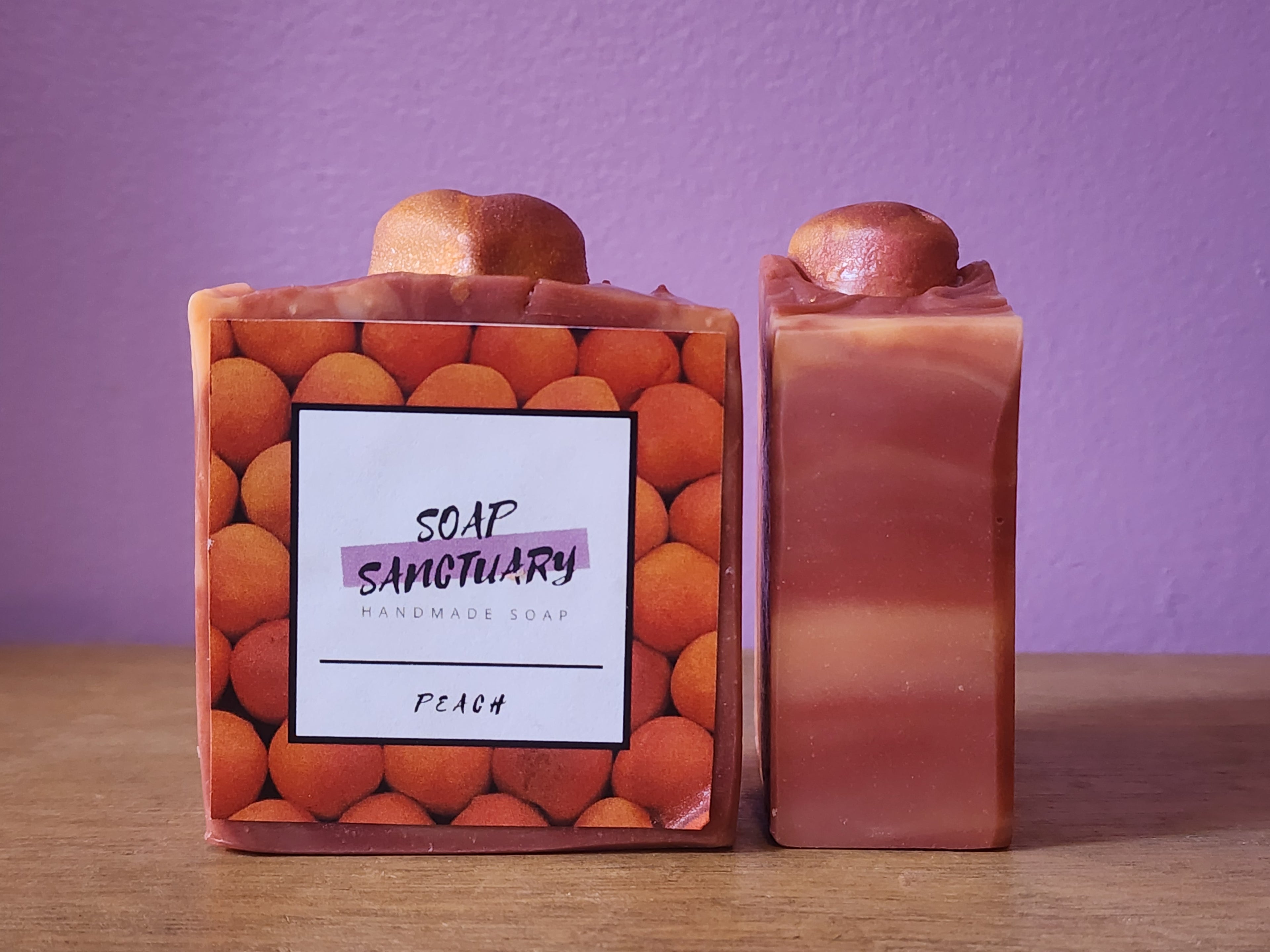 Groovy Peach Soap