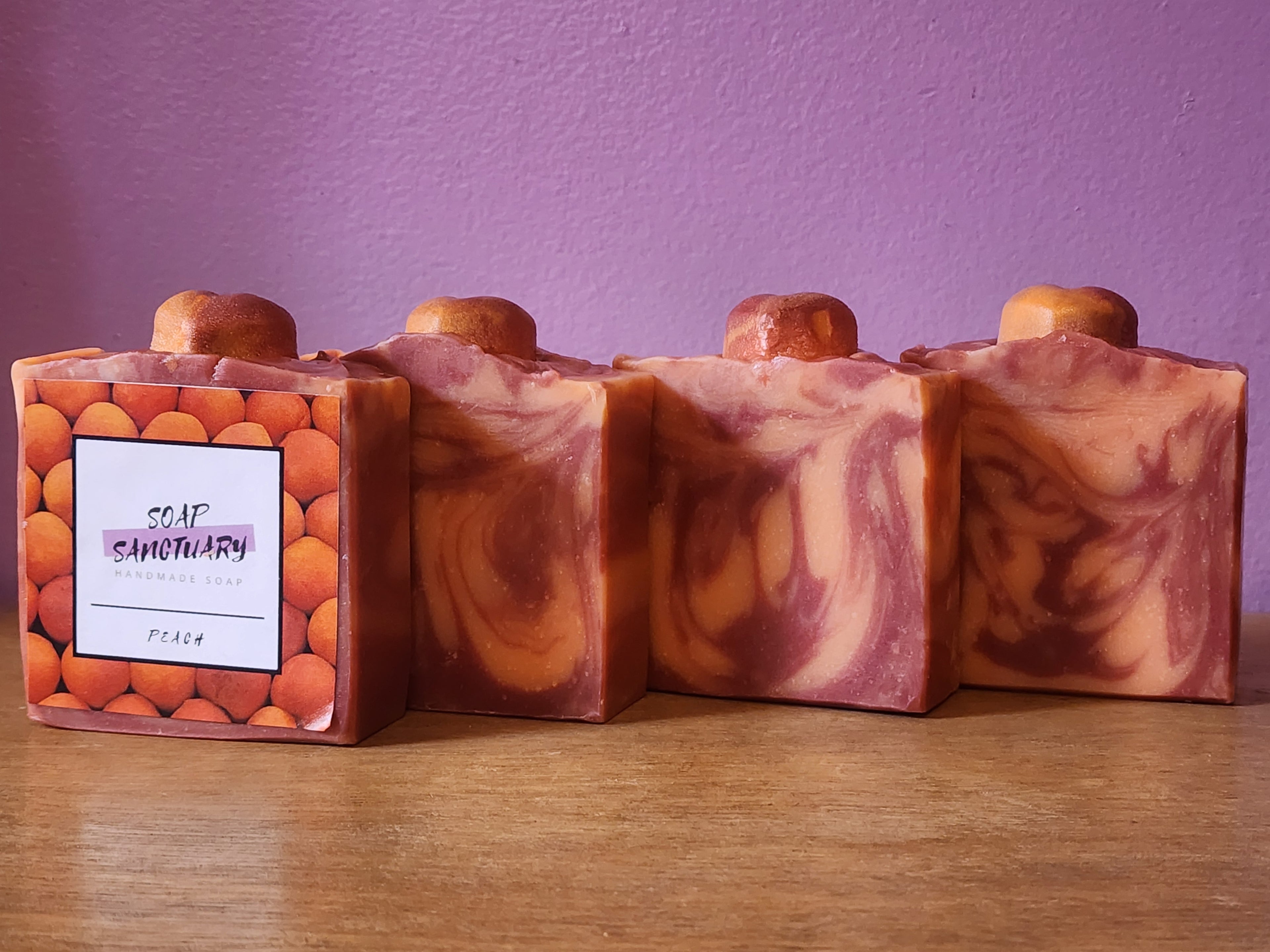 Groovy Peach Soap