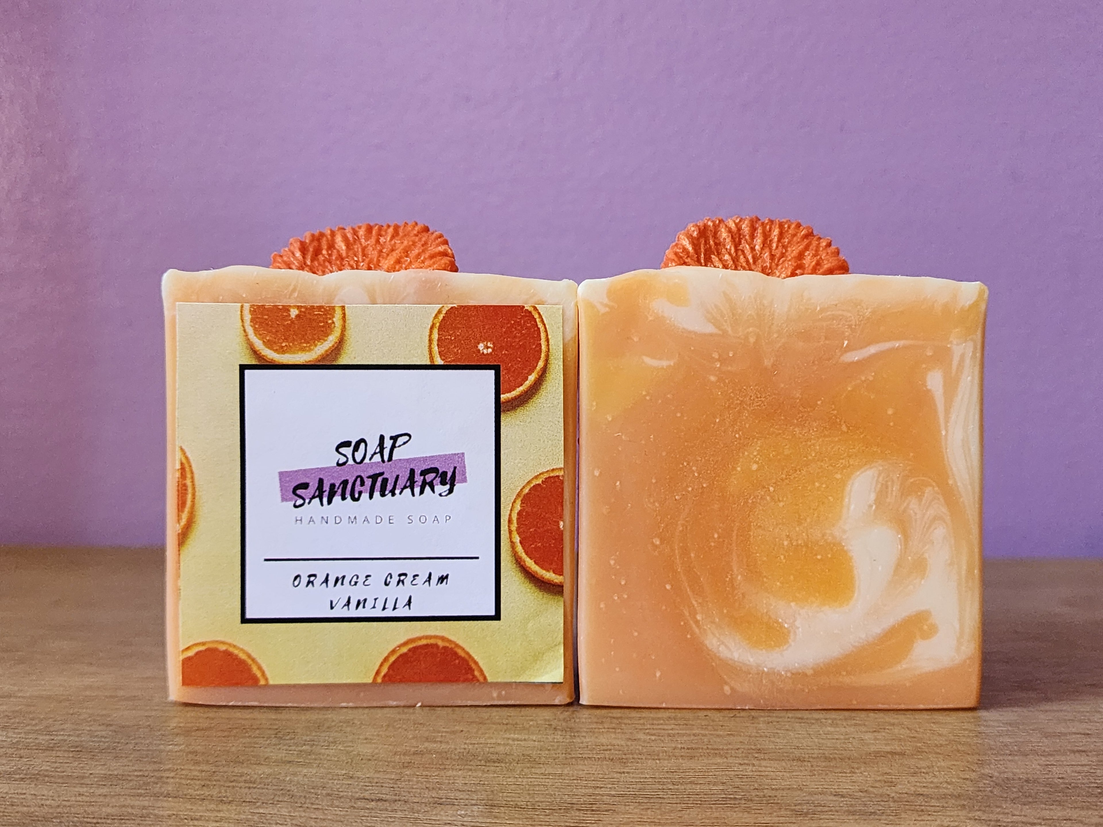 Orange Cream Vanilla Soap