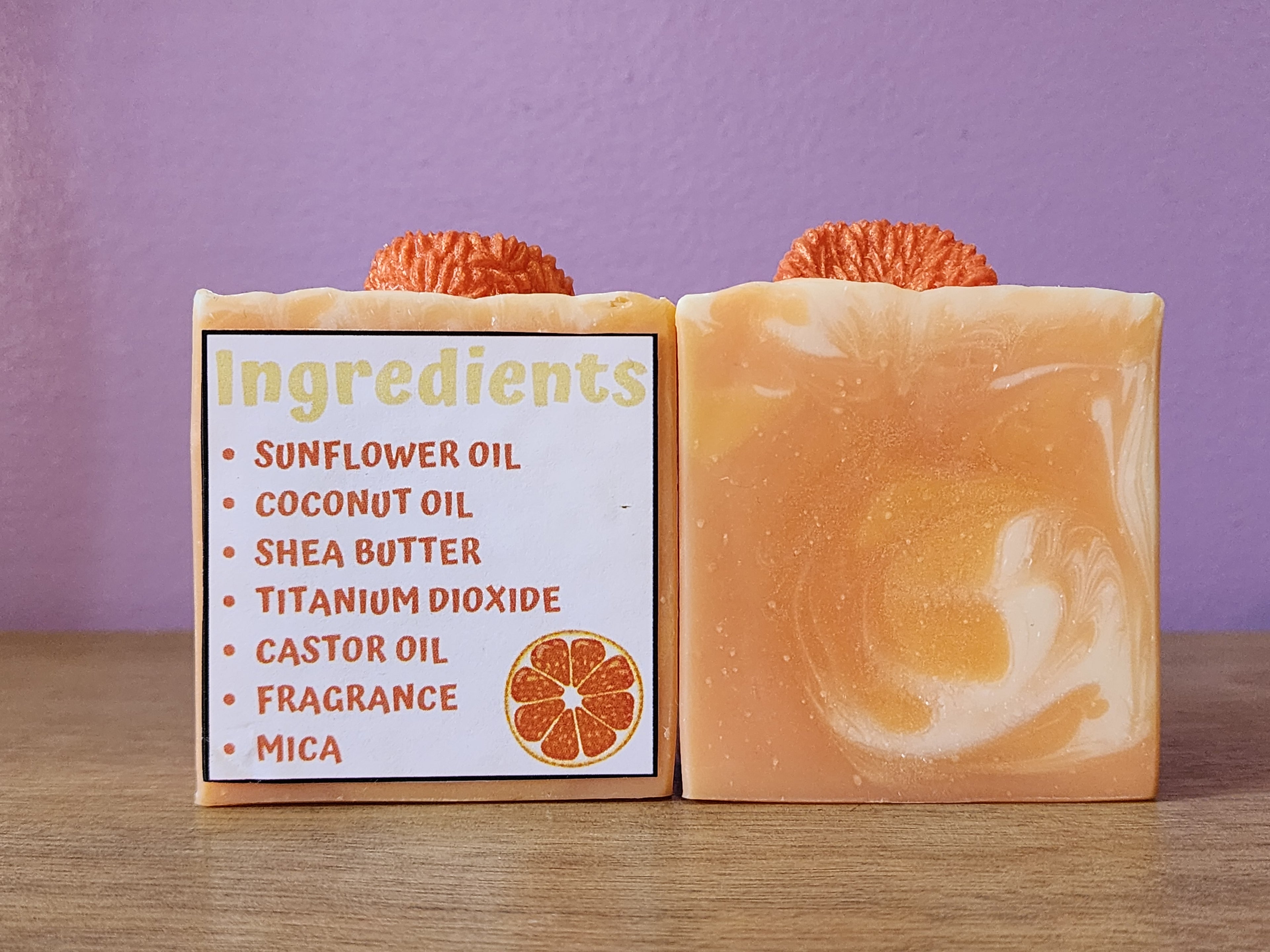 Orange Cream Vanilla Soap