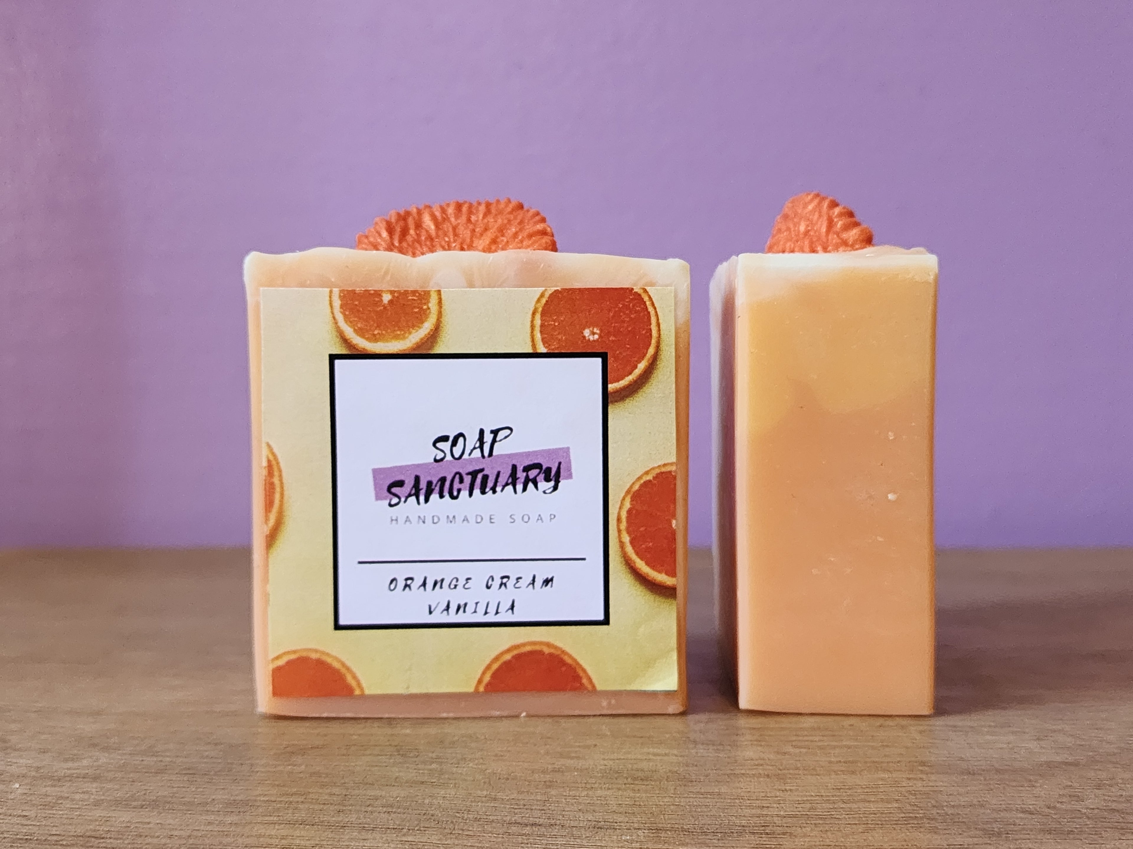 Orange Cream Vanilla Soap