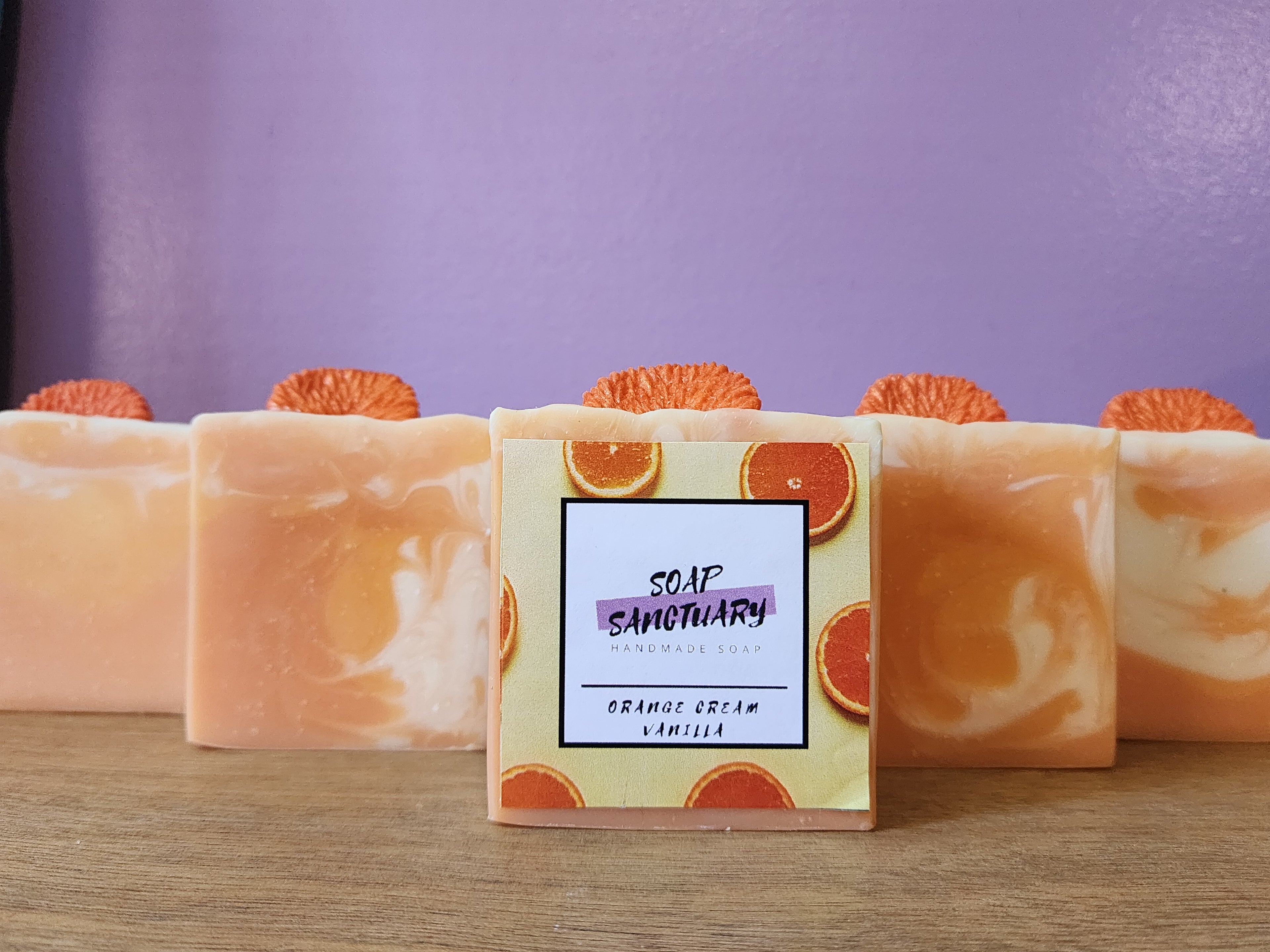 Orange Cream Vanilla Soap