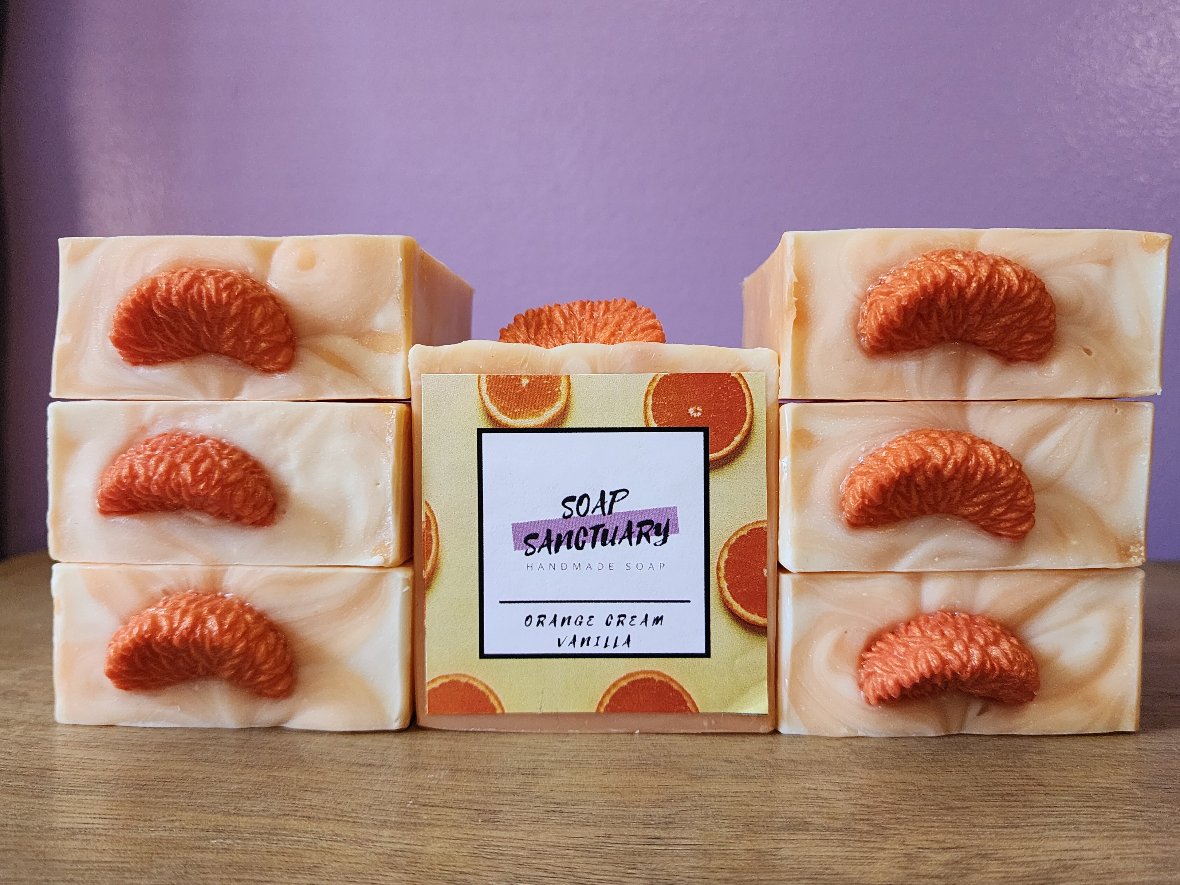 Orange Cream Vanilla Soap