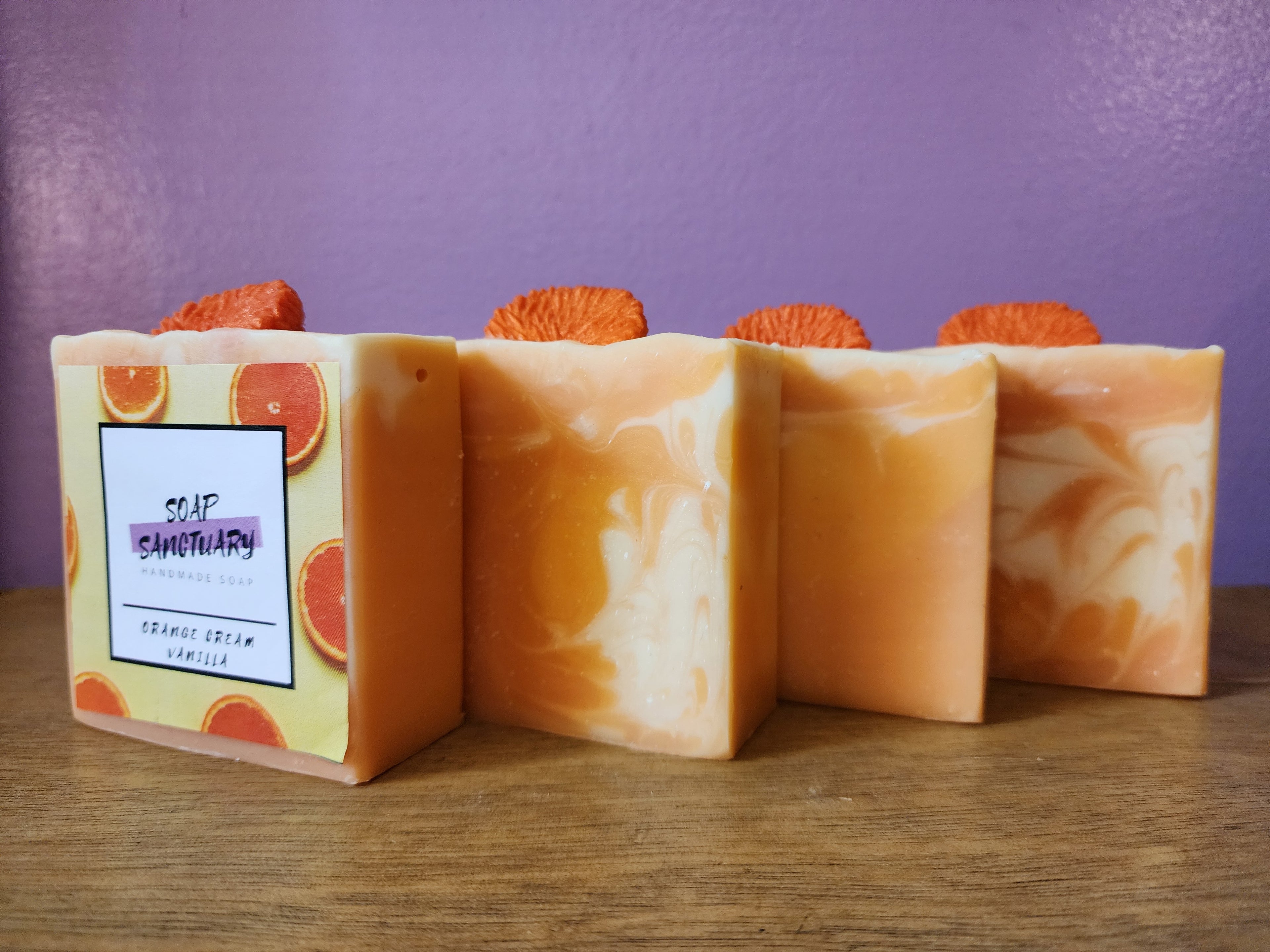 Orange Cream Vanilla Soap