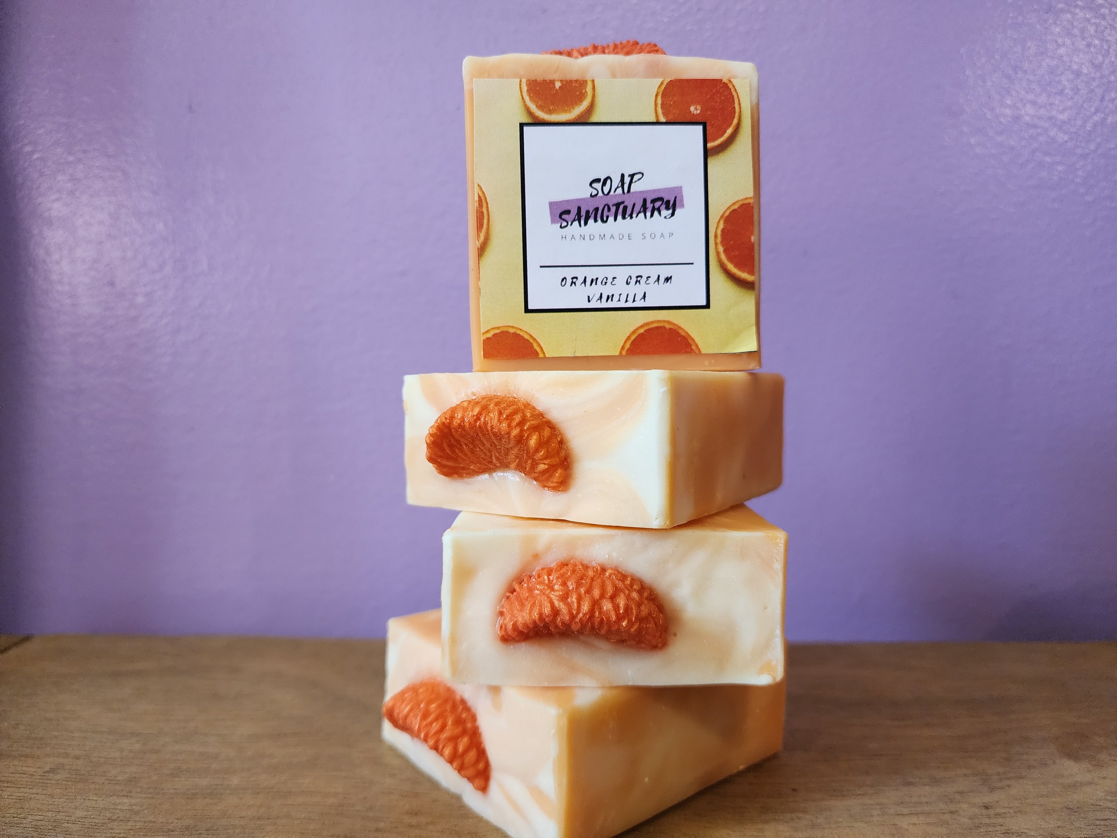 Orange Cream Vanilla Soap