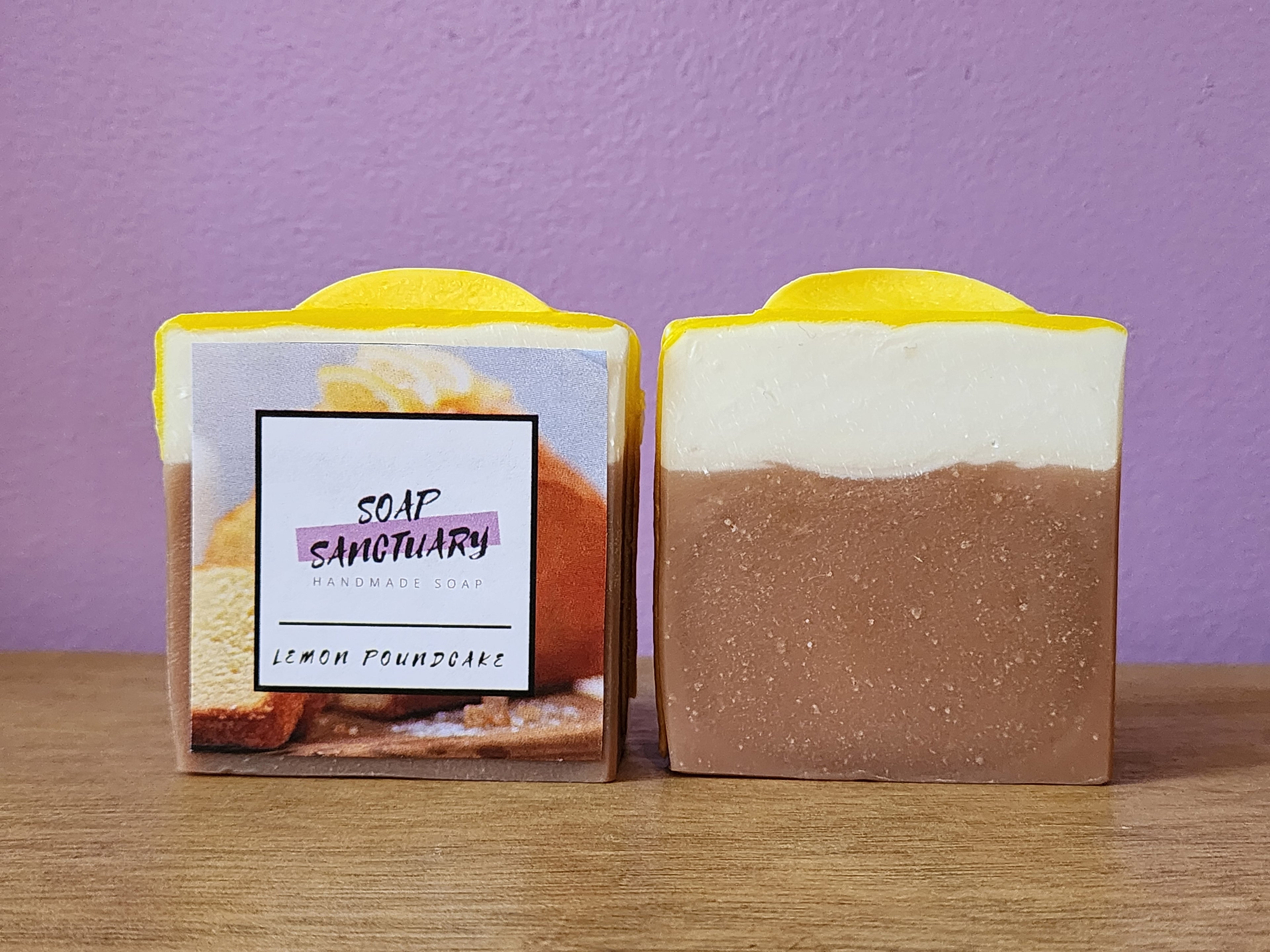Lemon Poundcake Soap