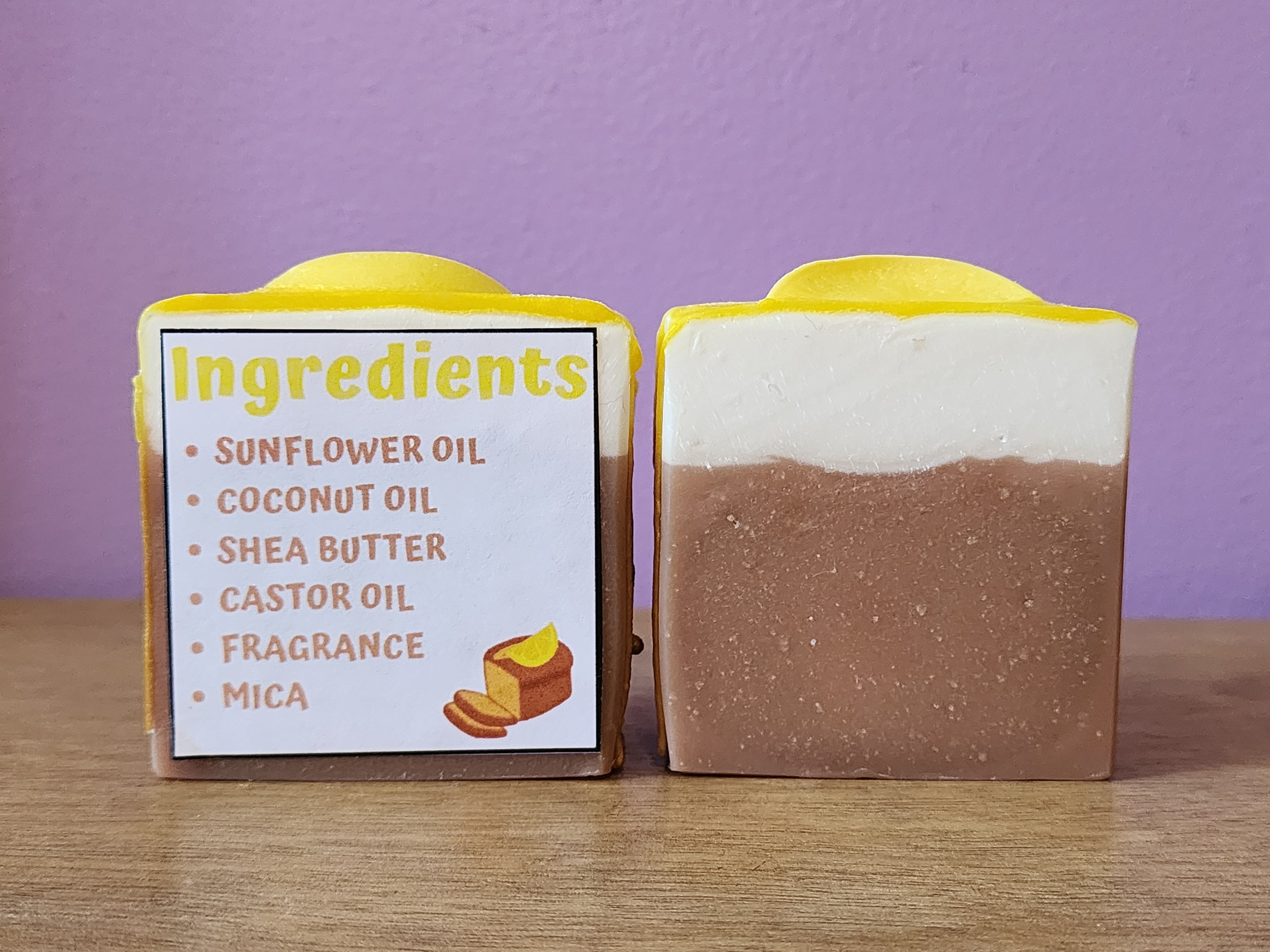 Lemon Poundcake Soap