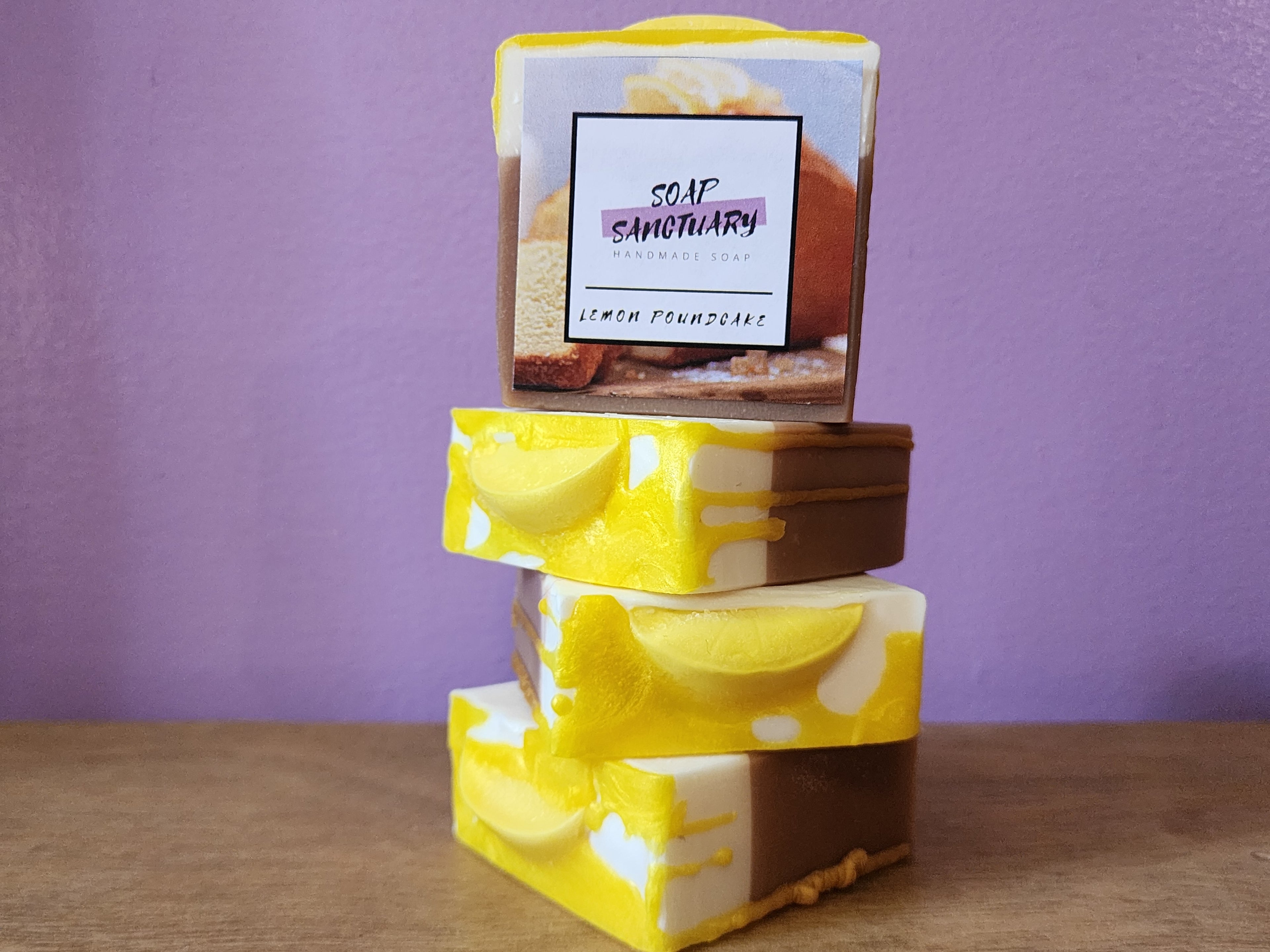 Lemon Poundcake Soap