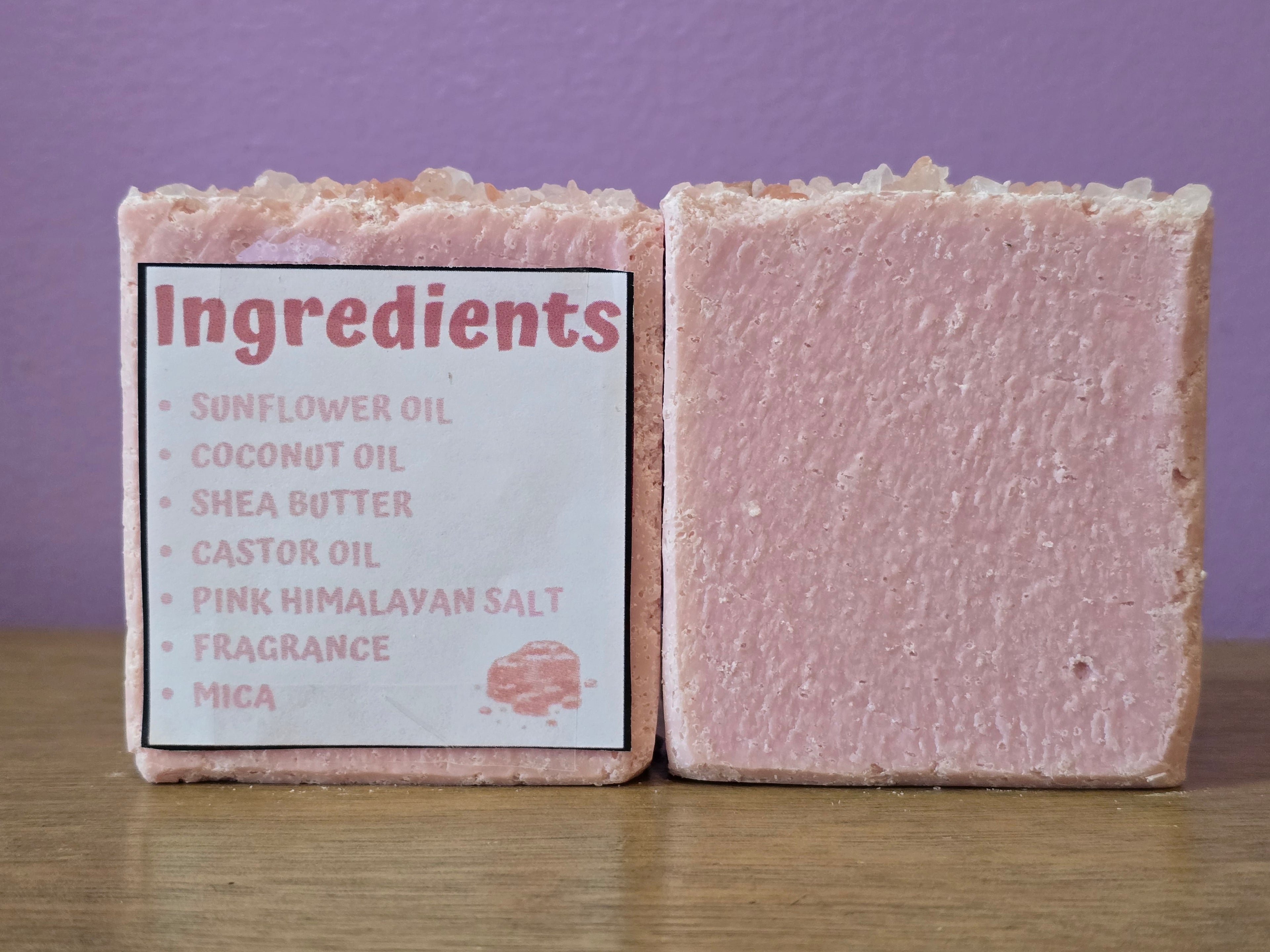 Pink Himalayan Salt Soap