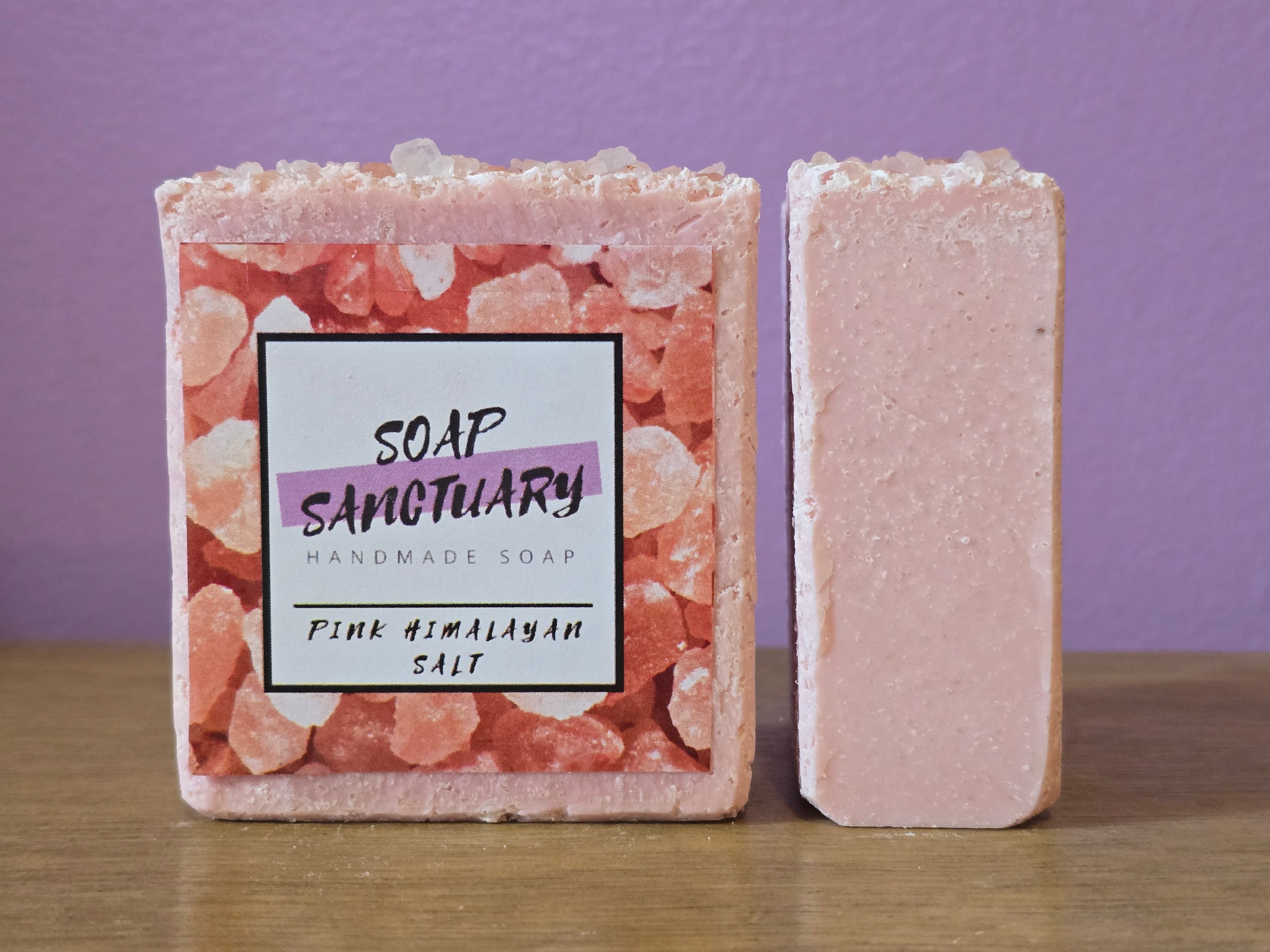 Pink Himalayan Salt Soap