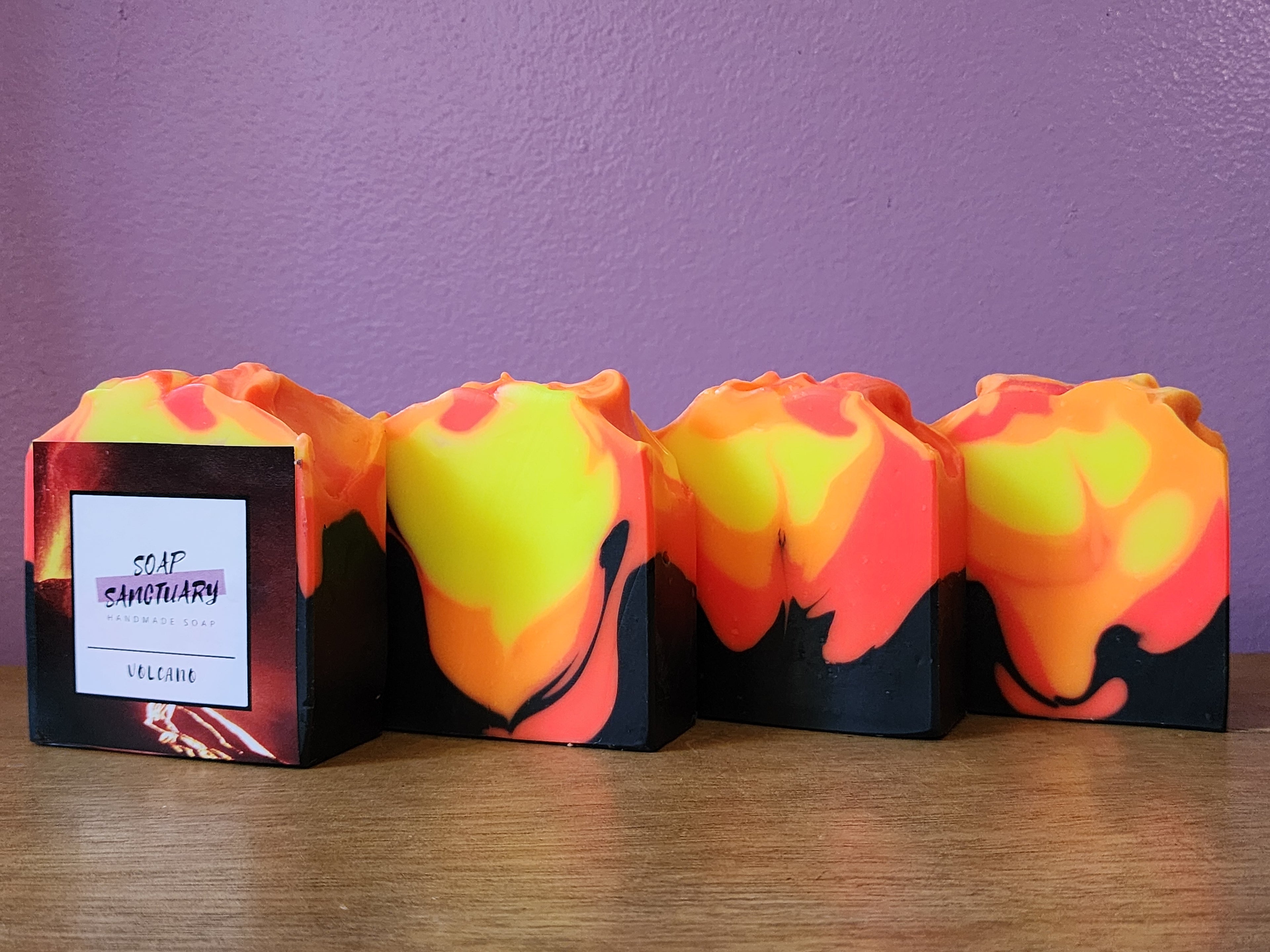 Volcano Soap